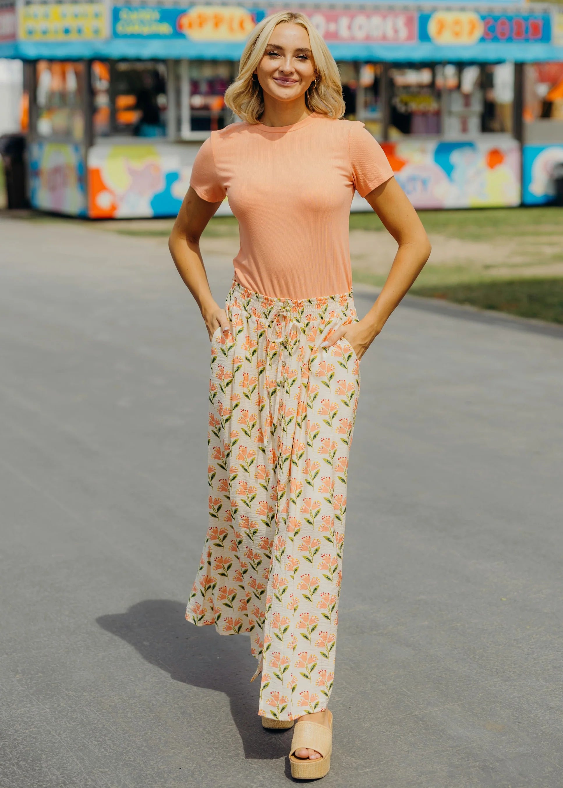 BUTTON FRONT SLIT MAXI IN WILD SPROUT